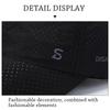Breathable Sun Visor Mesh Snapback Hat Men Women Baseball Cap
