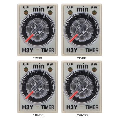 Time Relay H3Y-2 8 Pins High Accuracy Home Appliances Electrical Supplies 0-10 Minutes