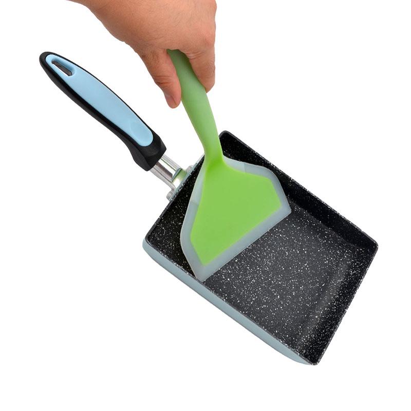 Wide Silicone Spatulas Beef Meat Egg Kitchen Scraper Pizza Shovel Non-stick Turners Food Lifters Home Cooking Utensils