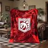 Ipswich Town Football Print Flannel Blanket Soft Warm Sofa Bed Throw Blanket For Home Office Bedroom