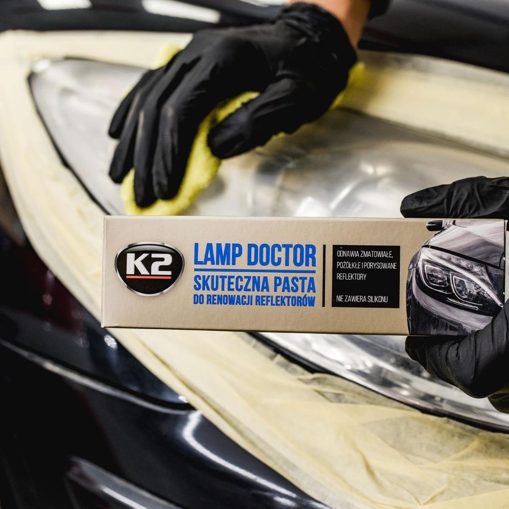 Pasta per il restauro dei fari k2 lamp doctor 60 g