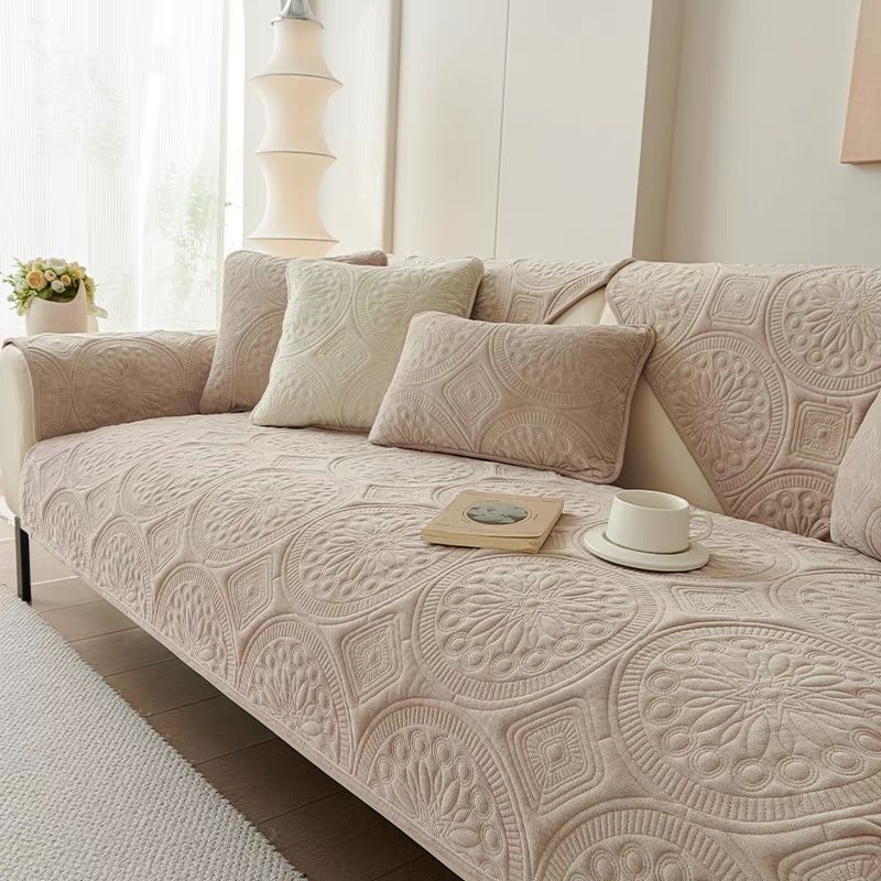 

Чехол на подушку для дивана из плюша, фланелевый плед для дивана, чехол для дивана во французском стиле 90*160cm