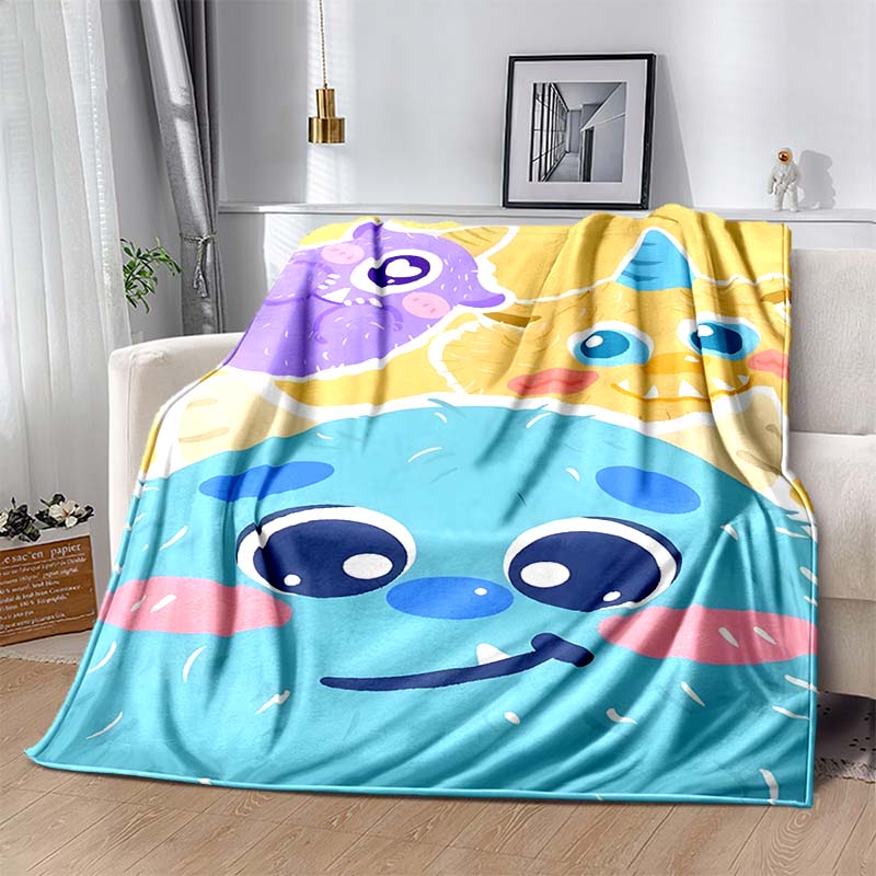 Various Styles and Sizes Toy Stories Cartoon Print Soft Blanket Bedroom Living Room Sofa Office Nap Camping Travel Shawl Blanket
