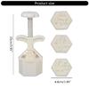 Hand-Pressure Moon Cake Mold Cookie Stamps Hexagon Moon Cake Maker Easy To Use