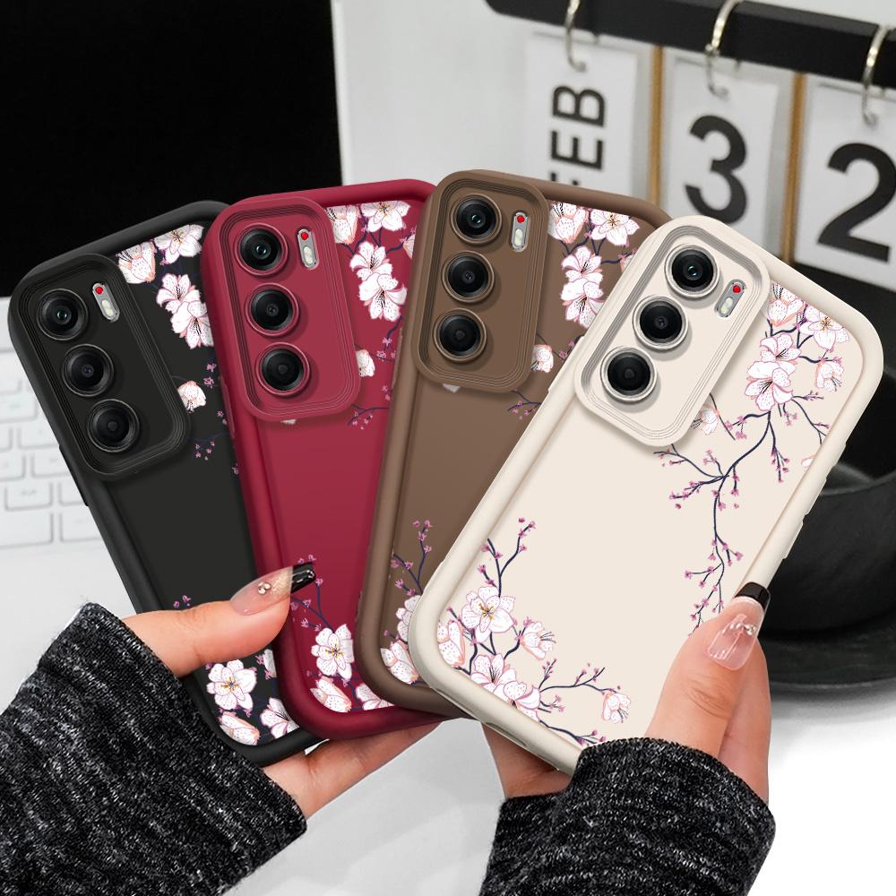 Spring Flowers Phone Case For Infinix Tecno Camon 40 30 20 Pro Pova 7 6 Ultra Neo Spark 30C 20C 10 4G 5G Staircase Soft Cover