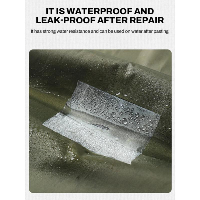Waterproof TPU Repair Tape Kit - Self-Adhesive for Air Mattress, Pool Liners & Outdoor Gear