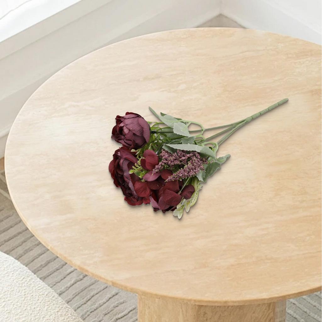 Home Decoration Plant Peony Flower Silk Flower Artificial Flower