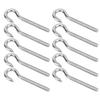 10pcs Screw Hook Stainless Steel High Hardness Cup Hanger for Chemical Industry Mechanical EquipmentM5
