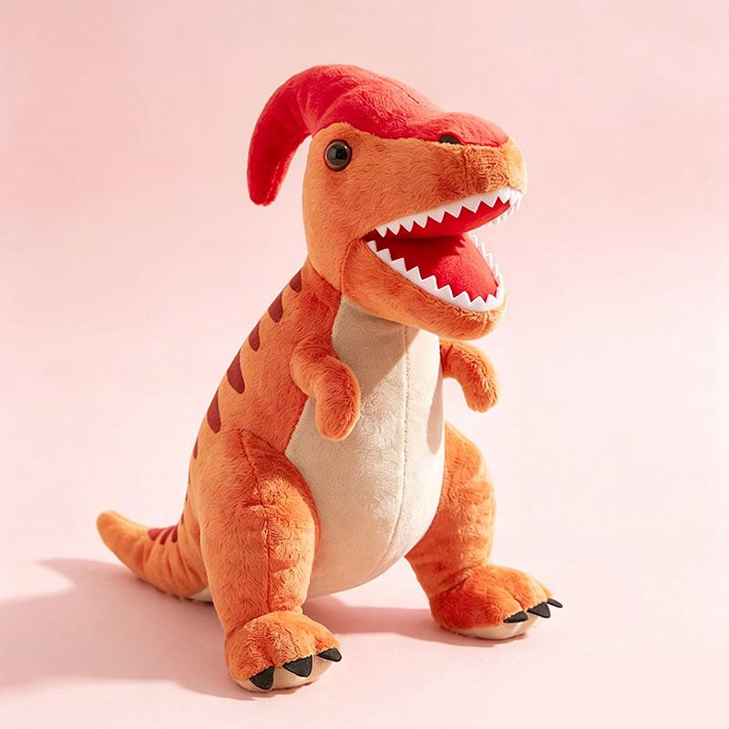 Dinosaurus Poppen Serie 25cm/0,12Kg Pluche Speelgoed Jongen En Meisje Verjaardagscadeaus Meerdere Opties Woondecoratie 11cm-30cm red