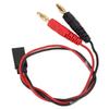 For Futaba Female to 4.0 Banana Male Adapter Cable for LiPo Battery Balance Charging 22AWG (KST‑030)