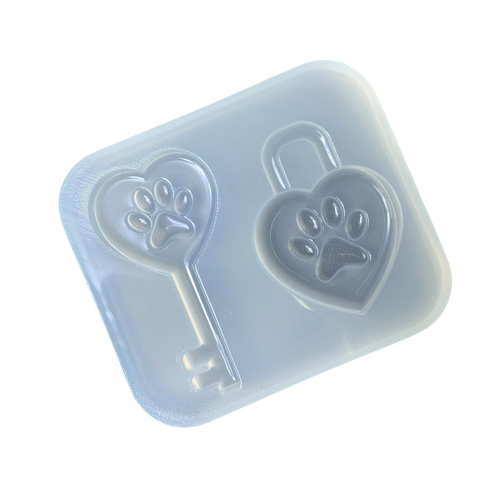 

Creative Cats Shaped Key Holder Mold Heat Resistant Silicone Mould For Unique Accessories Phone Charm DIY Enthusiasts 1