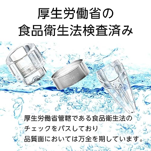 LUSCIOUZ Shower Aerator Decanter Wine Aerator