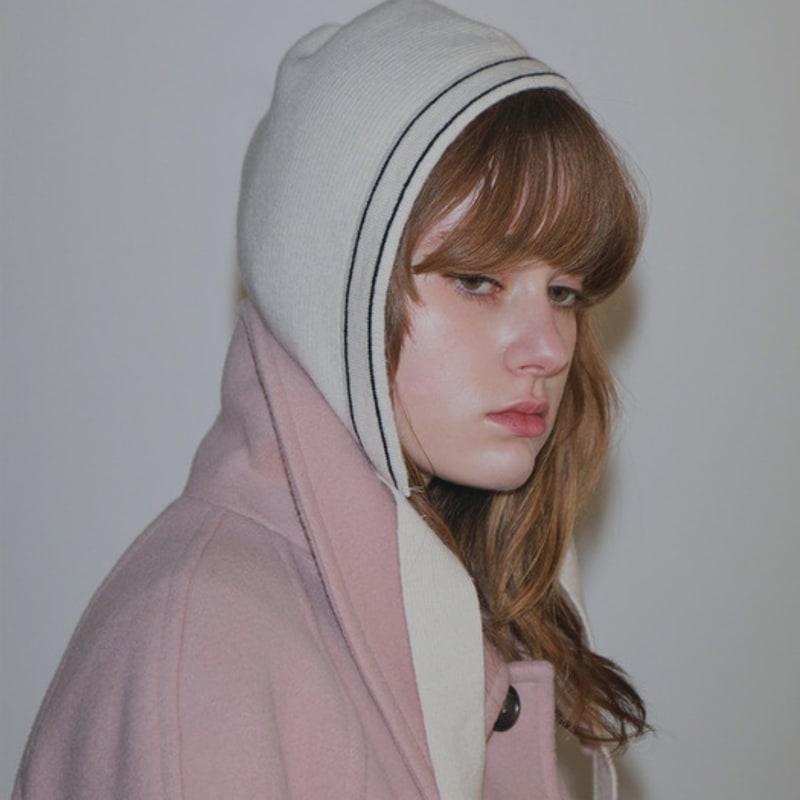 

PAUL&ALICE WOOL BLENDED BALACLAVA / IVORY IVORY