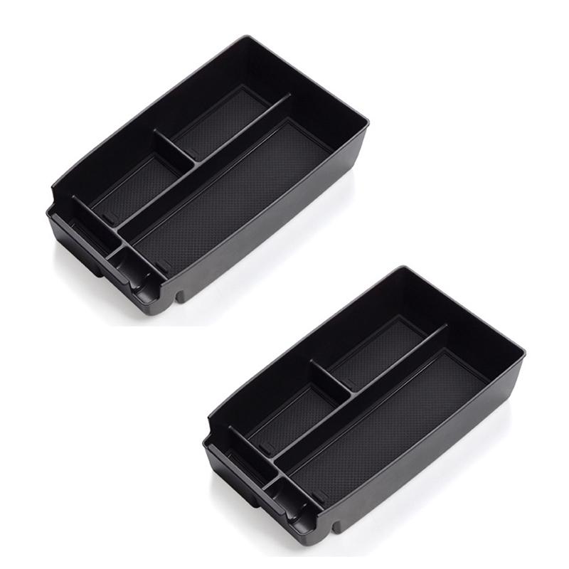 Xiaomi For Ford Focus Car Central Control Armrest Storage Box Organizer Case Container Stowing Storage Tray for Bronco Car Accessories
