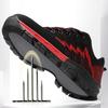 Newest -108 Holfredterse  Boots Mens Work Steel Toe Shoes Anti-Smash Comfortable Protection Outdoors Lightweight Shoes