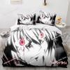 HUNTER×HUNTER Постельный комплект Односпальный Полуторный Двуспальный Кингсайз Комплект для кровати Взрослый Детский Спальня Комплекты пододеяльников Комплект постельной мебели спальня