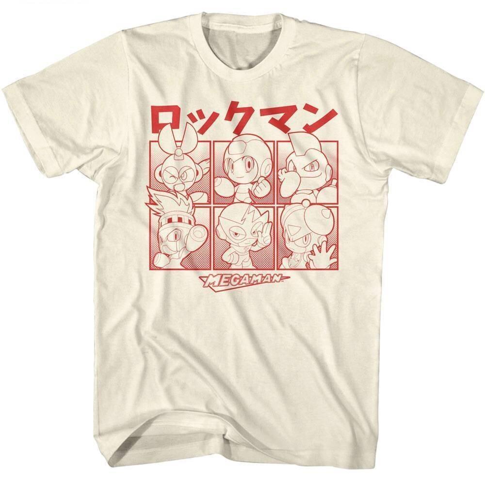 Megaman Chibi Characters Men T Shirt S