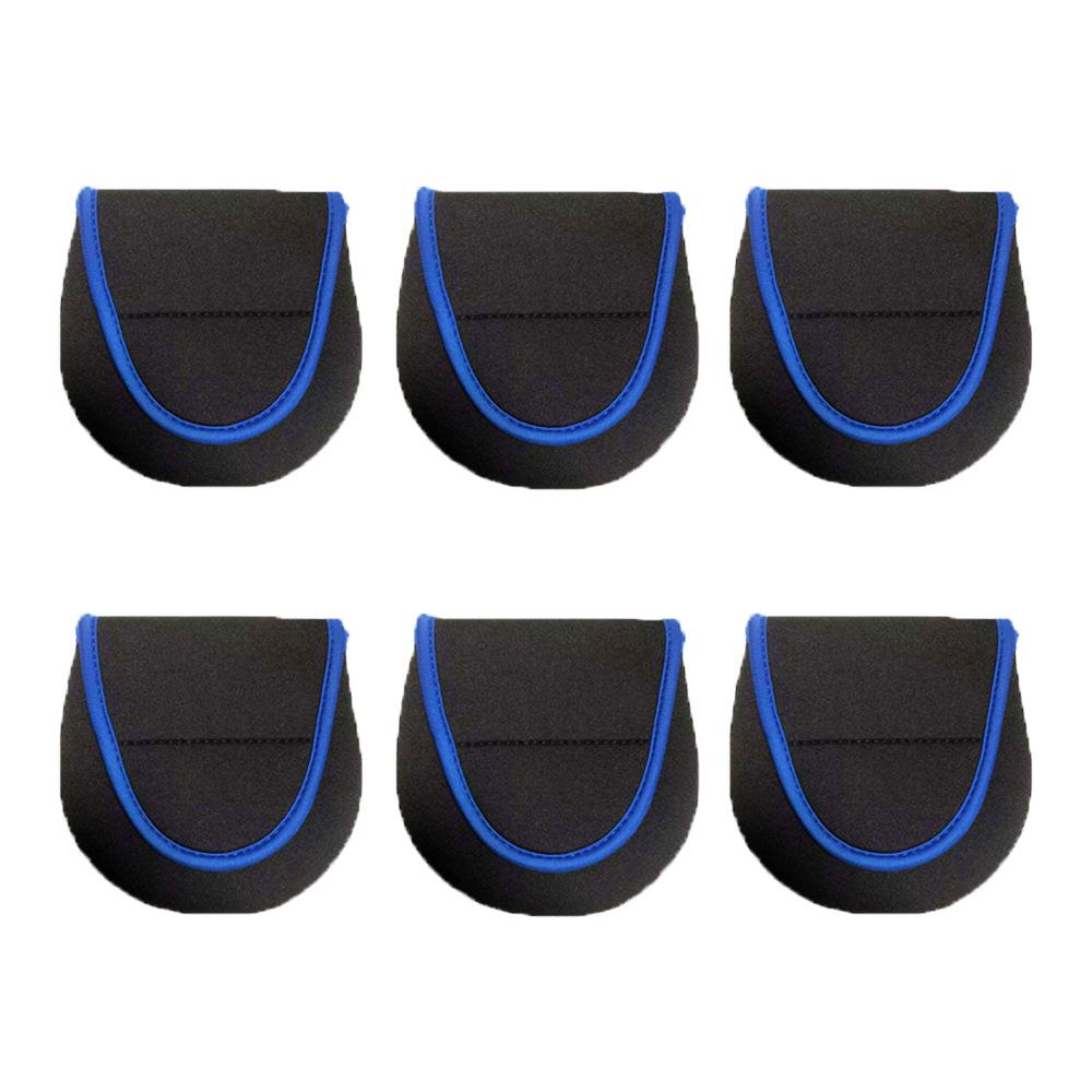 In-Stock Neoprene Waterproof Fishing Reel Bag - Wear-Resistant Protective Storage Cover чёрный