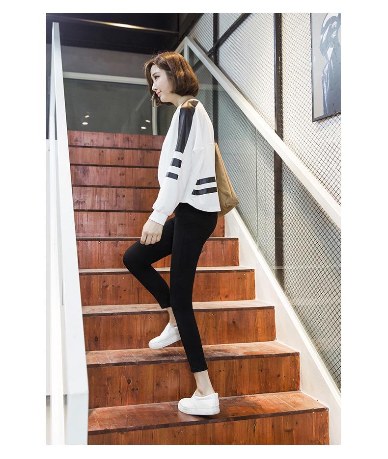 Damen Skinny Bleistifthose - Frühling/Herbst, 4 Taschen, vorne & hinten