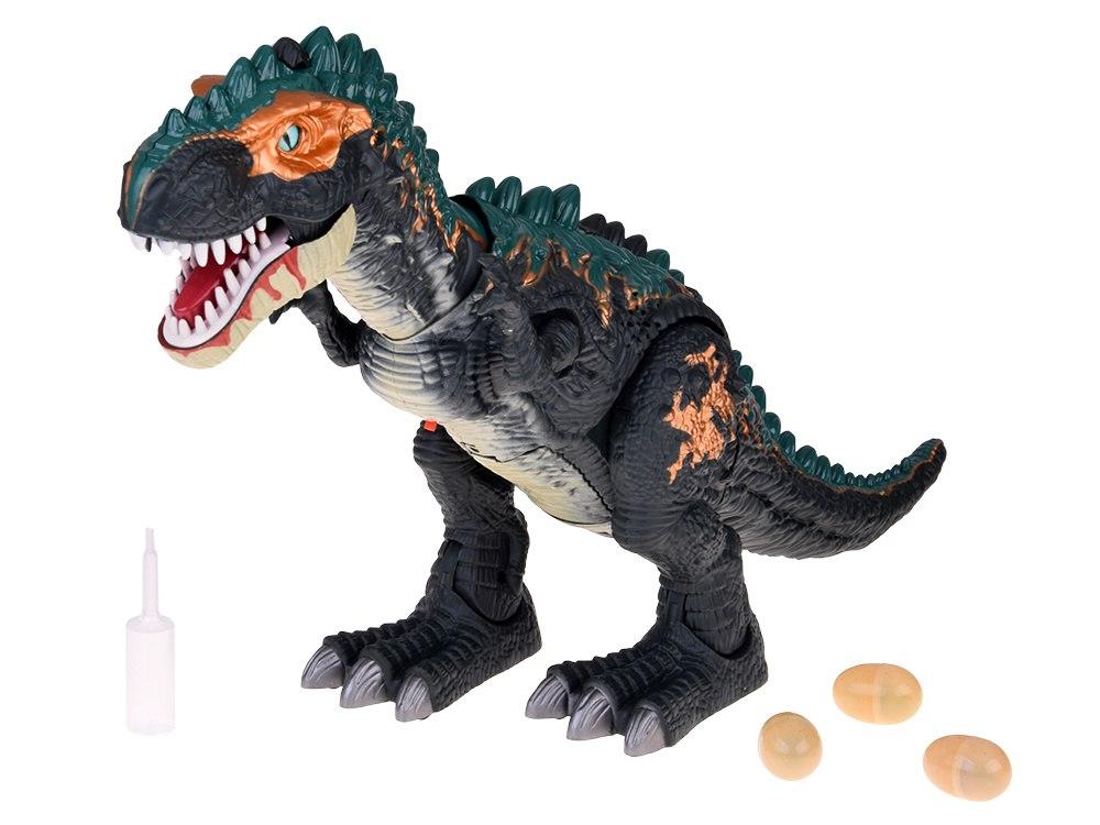 Duży Dinozaur Robot Chodzi Ryczy Znosi Jajka Efekty Świetlne Para Za5716
