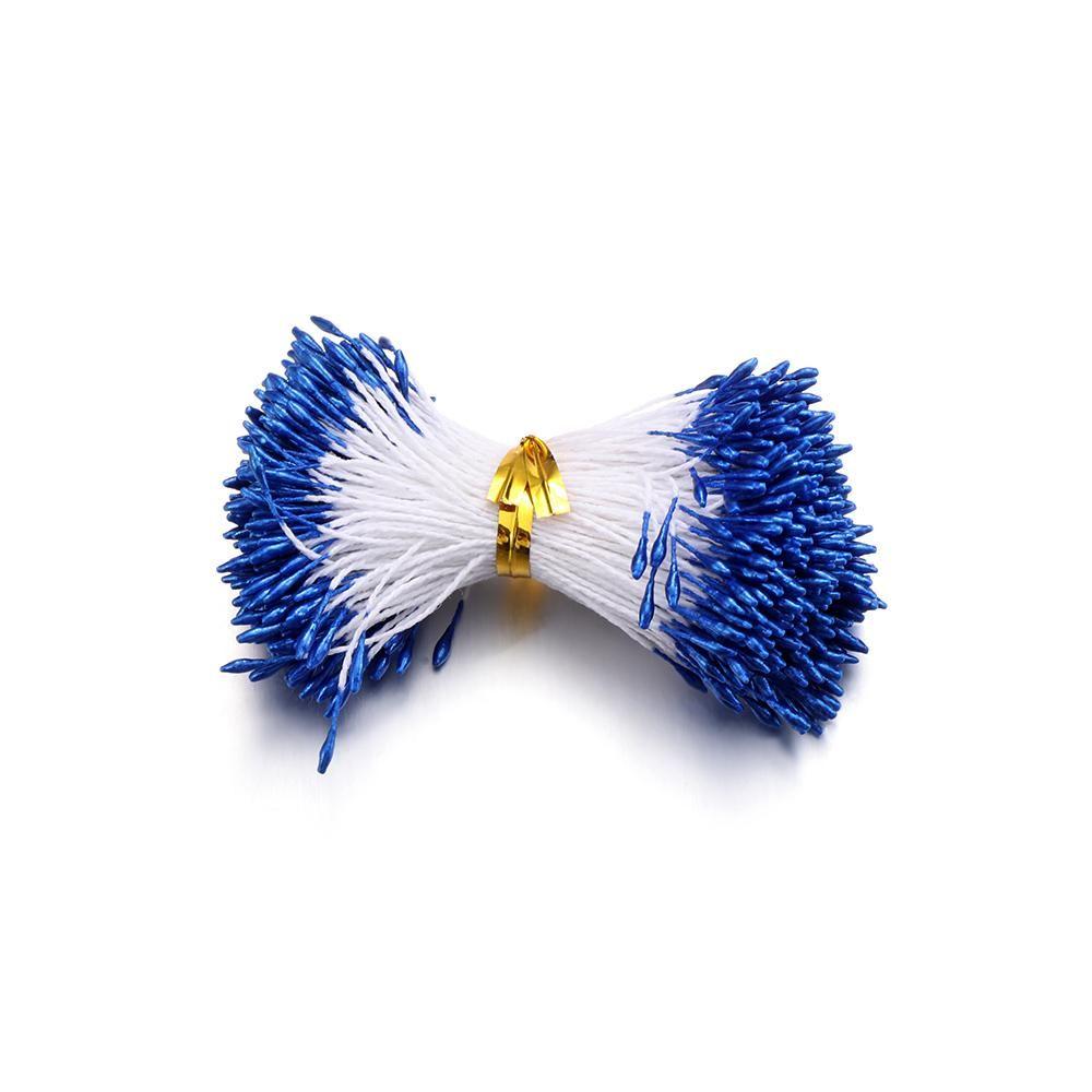 Wedding Decoration Hand-made Double Heads DIY Floral Craft Flower Stamen Pistil Artificial Pearl