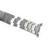 Cinturino in Metallo Titanio Senza Spazi per Samsung Galaxy Watch 8 Classic 46mm/44mm 40mm Cinturino Bracciale, Lunghezza Regolabile Rapida (Nessun attrezzo)