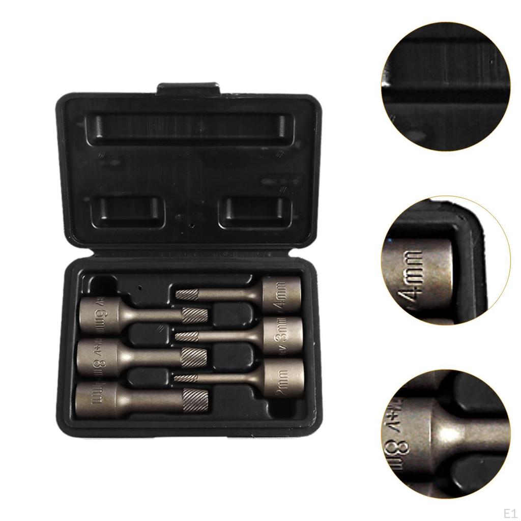 3/8 Broken Head Screw Extractor Remove Kits Maintenance Rustproof Practical for