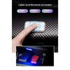 LED Car Mini Touch Light USB Charging Portable Auto Roof Ceiling Reading Night  Lamp Wireless Magnetic Decoration Ambinet Light