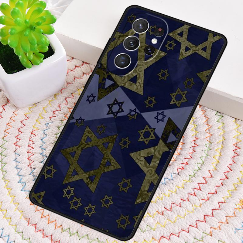 David Jewish Star Symbol Phone Case for Samsung Galaxy note 10 pro S26 Ultra S23 S24 FE S25 S21 S22 PLUS shockproof Cove