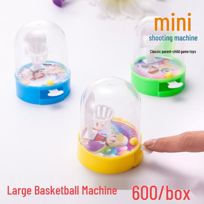 Mini Basketball Finger Shooting Game for Kids' Birthday Party with Piñata Filler and Themed Supplies