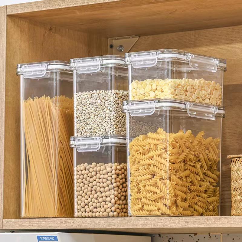 

Герметичные контейнеры для хранения пищевых продуктов, диспенсер для круп, кухонный ящик для хранения, контейнеры для хранения круп, герметичная банка, кухонный органайзер