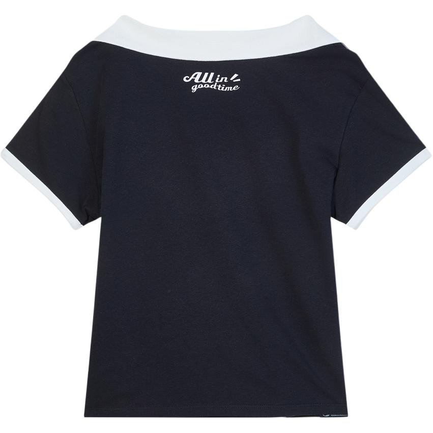 Puma Business Fashion Casual Polo Shirt Women Tops Navy-Blue 692774-16