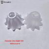 1Pcs DIY Wall Night Restaurant Chandelier Replacement E27 Plastic Flower Lampshade Hanging Lamp Accessories Table Parts