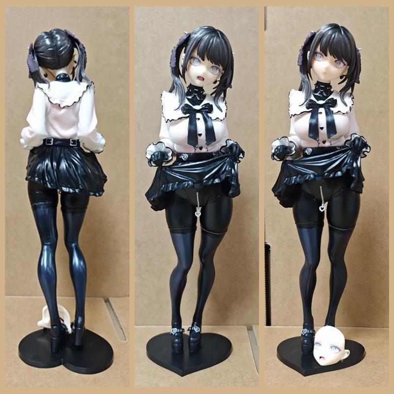 Second-Dimensional Beautiful Girl, Uniform, Kurokawa Meiyu 1/6 Chassis Standing Desktop Ornament Model, Boxed Figure