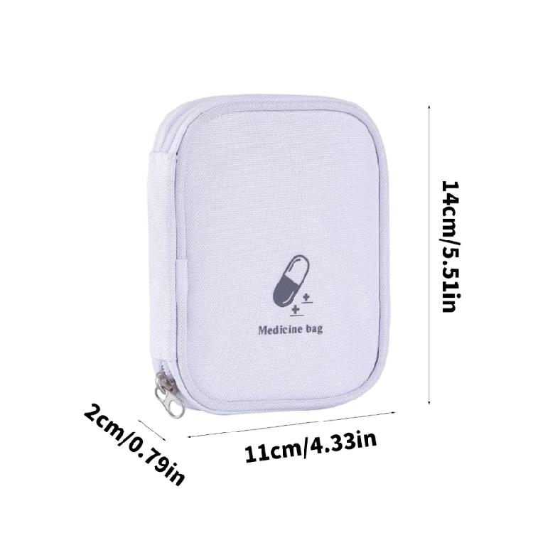 Empty First Aid Pouch Medicals Supplies Bag Emergency Medicine Storage Bag Empty First Aid Pouch for Women Men Gifts