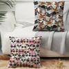 Cute Dog Face Pattern Pillow Case Home Decor Throw For Sofa Bed Car Room Decor Gift Idea