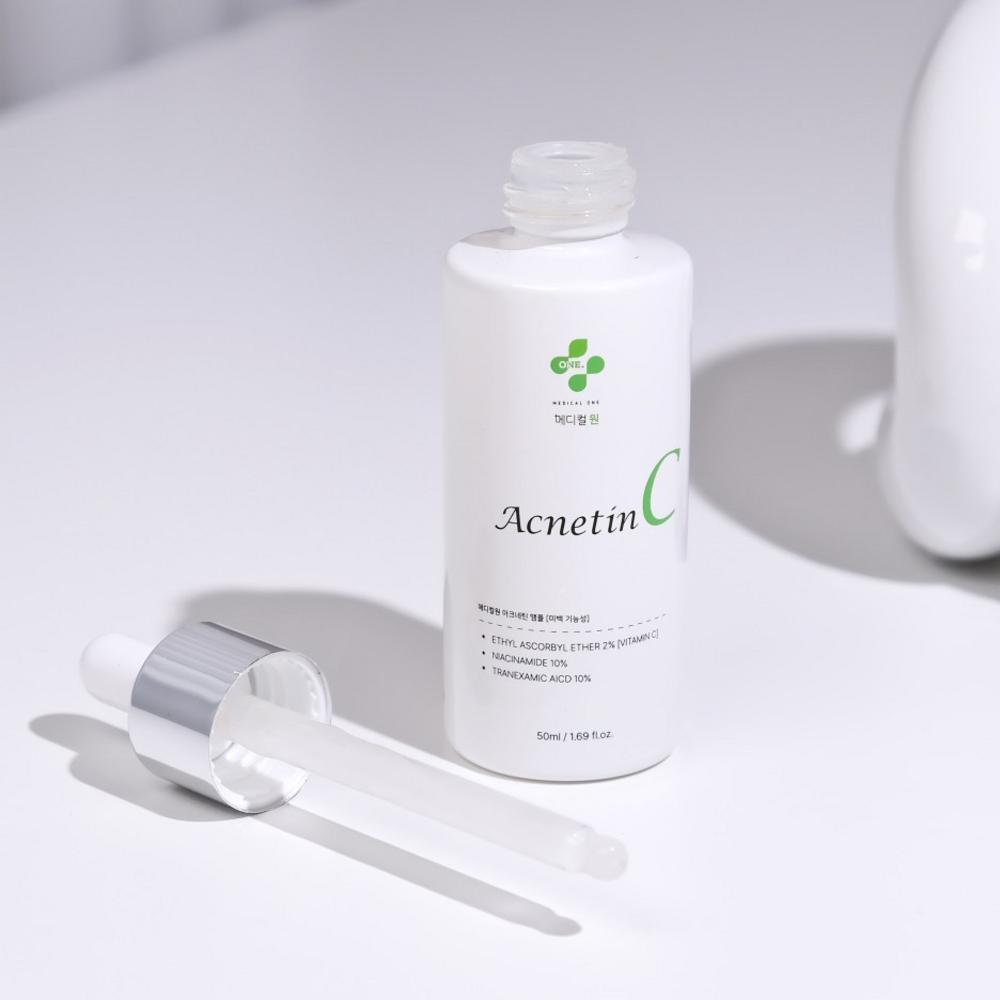 Medical One Whitening Ampoule Niacinamide 10% Tranexamic Acid 10% Vitamin C 2%, 1 Unit, 50ml