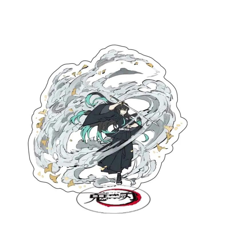 Anime Demon Slayer: Kimetsu No Yaiba Acrylic Decorative Crafts Toy 15cm Kamado Nezuko Collectible Figures Desktop Home Decoration