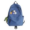 Male and Female Students Schoolbags Primary School Students Solid Color Junior High School Students Backpacks