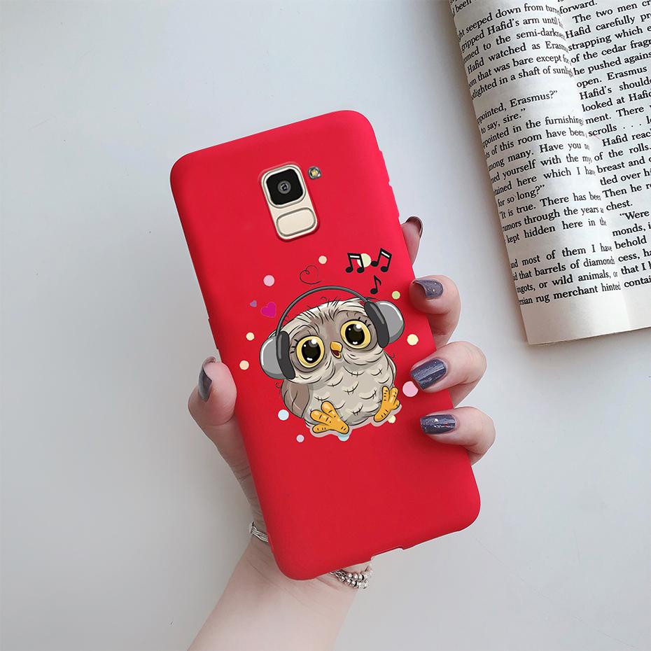 For Samsung J6 2018 Case J600F Soft Silicone Cute Love Heart Flower Cover For Samsung Galaxy J6Plus 2018 J6+ J6 Plus J610F Case