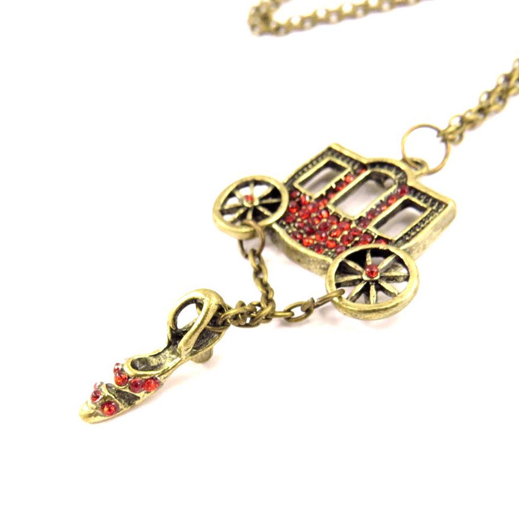 

Les Trésors De Lily [L0688] - дизайнерское колье с красной кареткой Scarlett