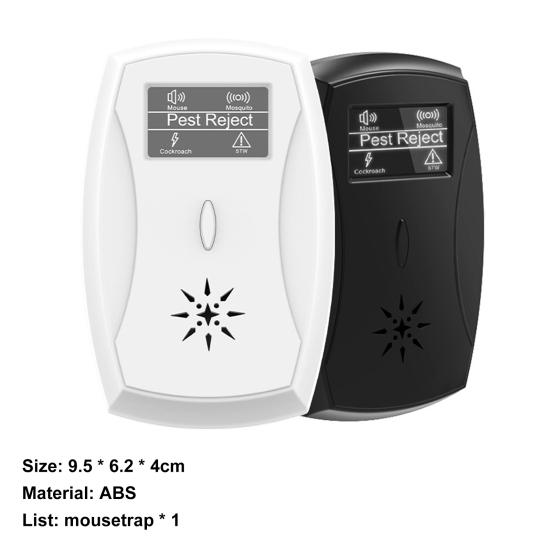 Mouse Repeller Multifunctional Plug-in Electronic Ultrasonic High Power Mosquito Pest Repeller for Indoor