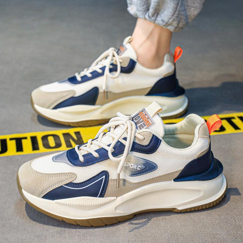 

2025 new spring and autumn platform dad shoes men s casual versatile sports shoes running Forrest Gump retro ins trendy shoes 39