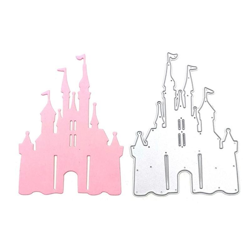 Castle Metal Cutting Dies DIY Craft Carbon Steel Embossing Template Metal Stencils Scrapbooking for Card Die Cuts