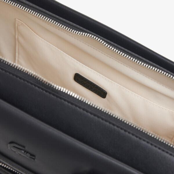 Lacoste Medium Top Handle Bag Black Celys