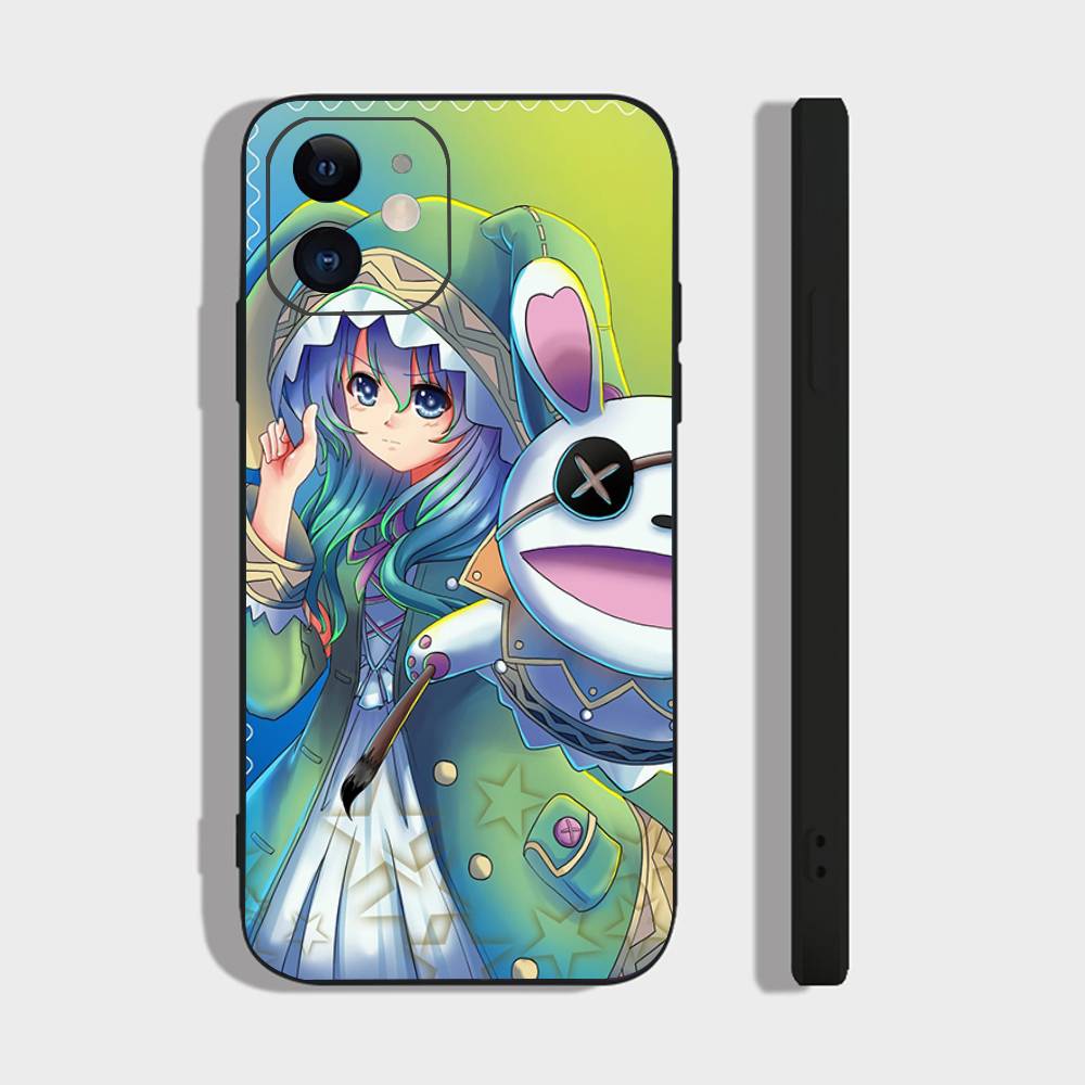 

Anime Himekawa Yoshino Phone Case For IPhone 17 Air 16 15 14 13 Pro Max 11 12 Black Silicone Cover IPHONE 13MINI