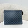 [Używana] Pochette Voyage MM 'Czarny Płótno Damier Graphite' - Bardzo Dobry #25CEEN