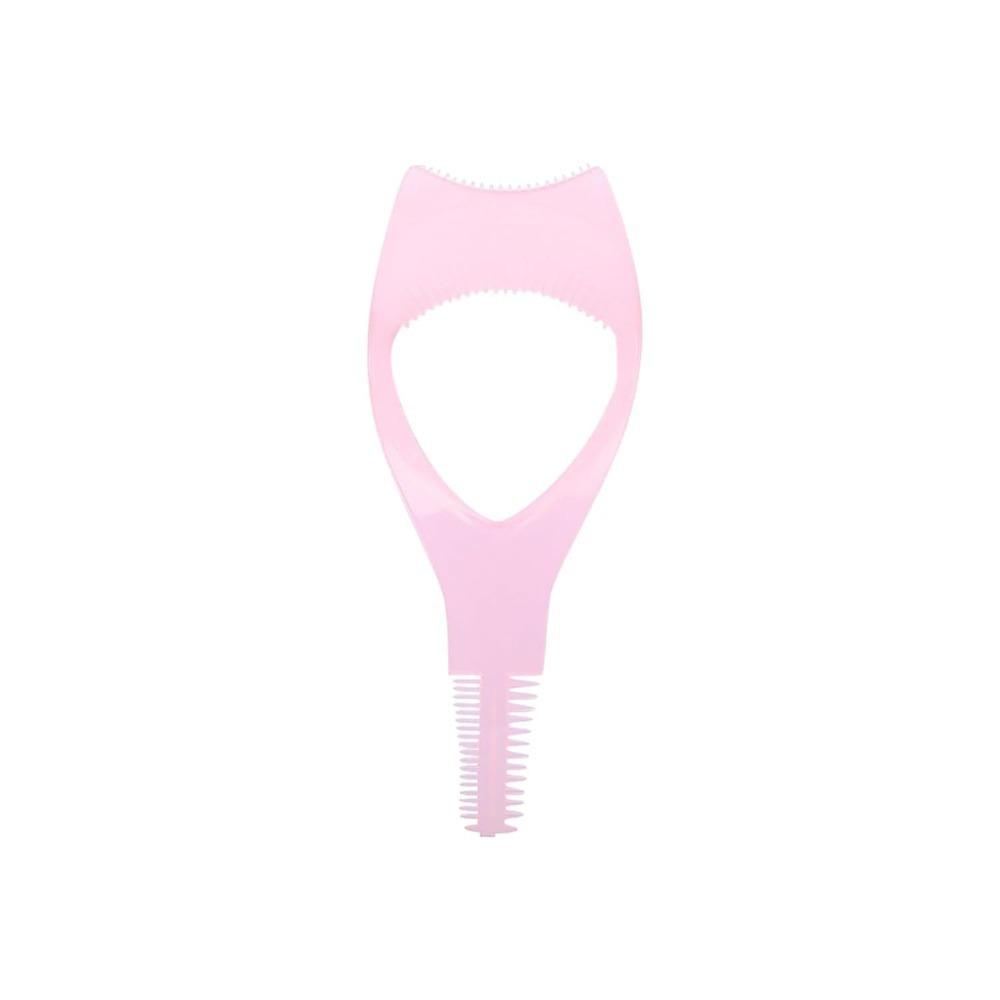 Crystal Mascara Shield Eyeliner Assistant 3 In1 Eyelashes Tools 3-In-1 Eyelash Comb Template  Women