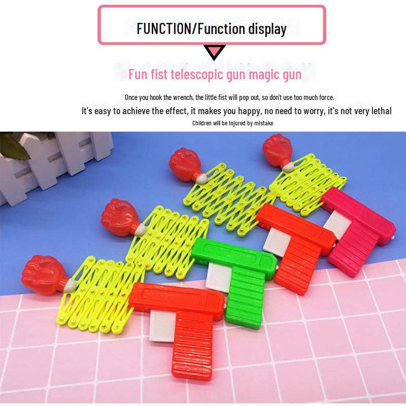 Telescopic Elastic Toy Gun for Kids - Fun & Educational Magic Toy for Boys