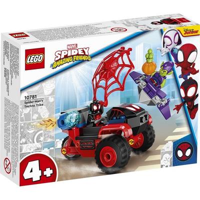 LEGO Spy 10781 Spider-Man Techno Üç Tekerlekli Bisiklet, Karışık Renk
